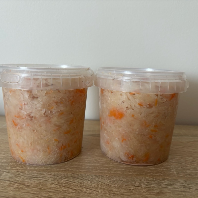Kapusta kiszona 0,5kg (w pojemniku)