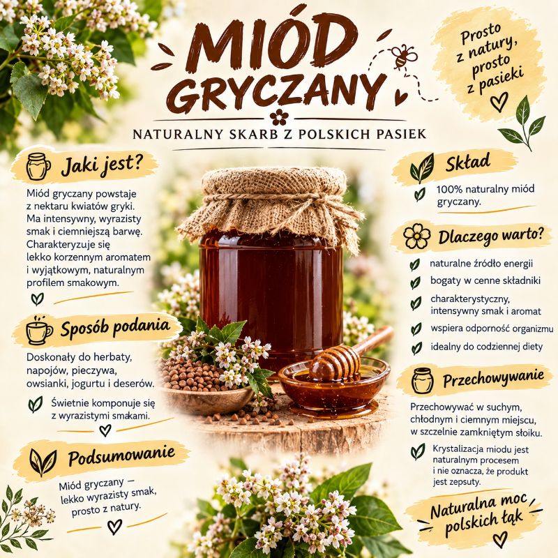 Miód gryczany