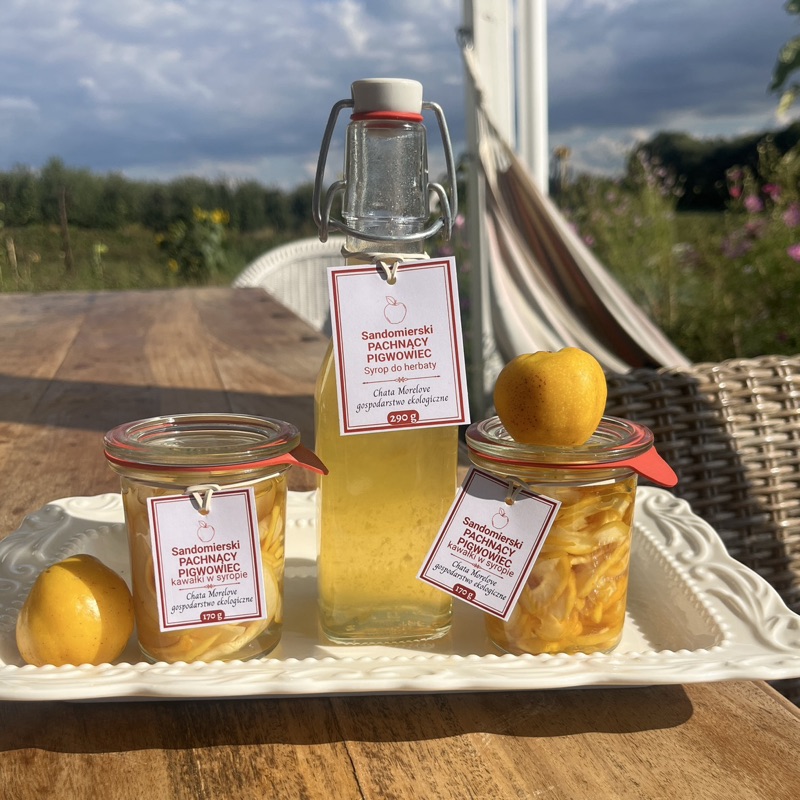 Pigwowcowe love💛aromatyczne, zdrowe dodatki do herbaty i wody