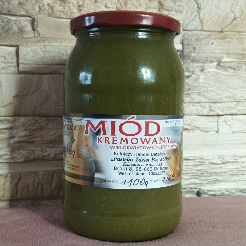 Miód kremowany z melisą