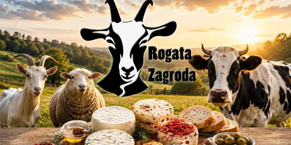 Baner sklepu Rogata Zagroda  — Jamki, Polska