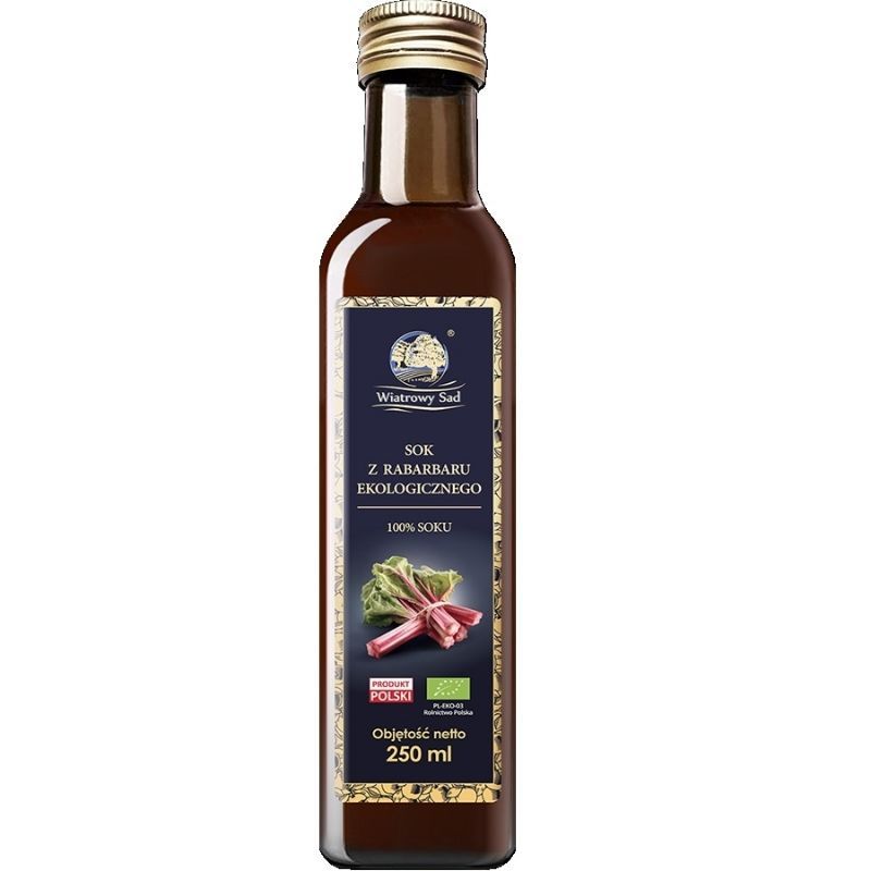 Sok z rabarbaru ekologiczny 250ml