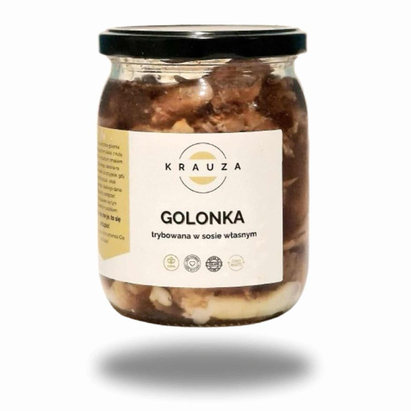 Golonka trybowana w sosie własnym 