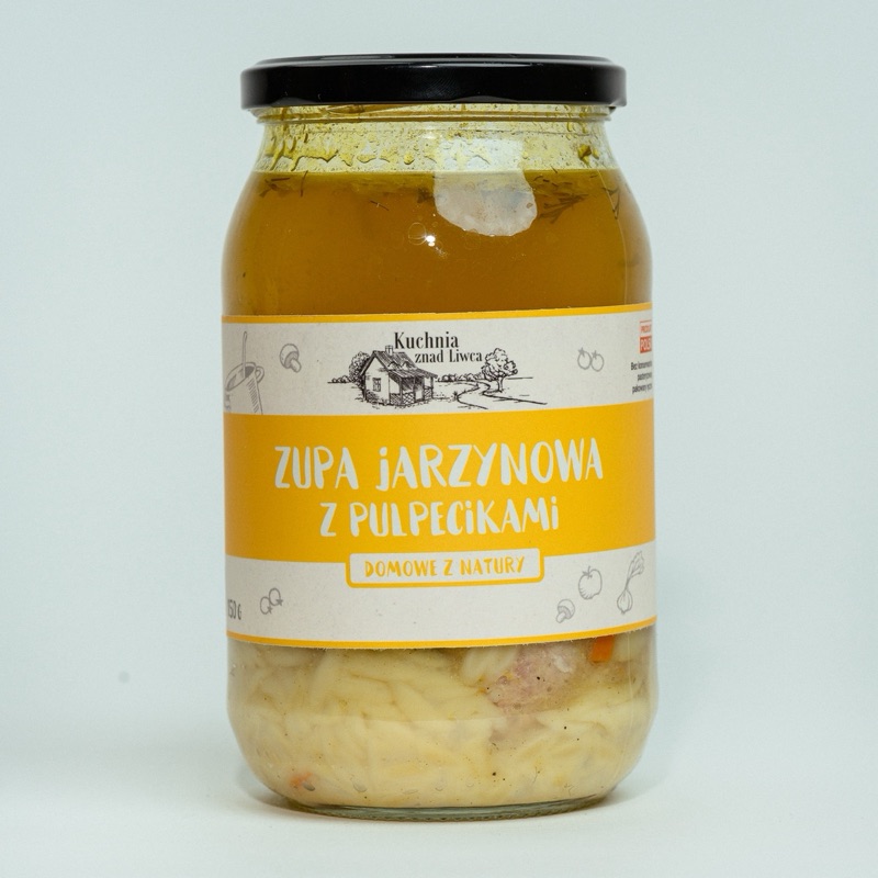 Zupa jarzynowa z pulpecikami 900 ml