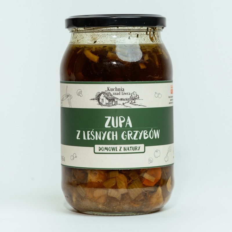 Zupa z leśnych grzybów 900 ml