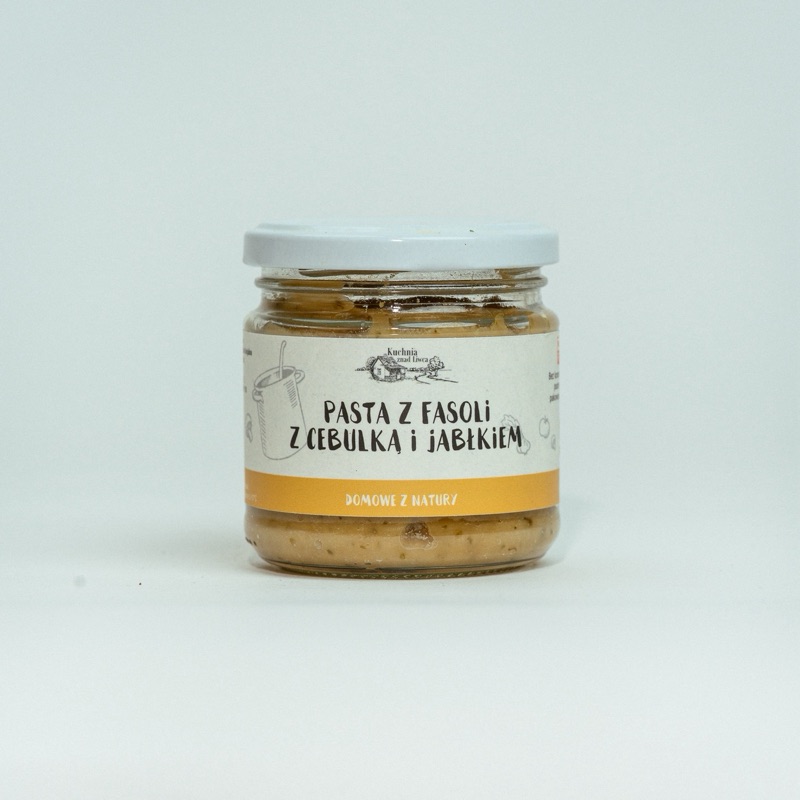 Pasta z fasoli z cebulką i jabłkiem 200 ml