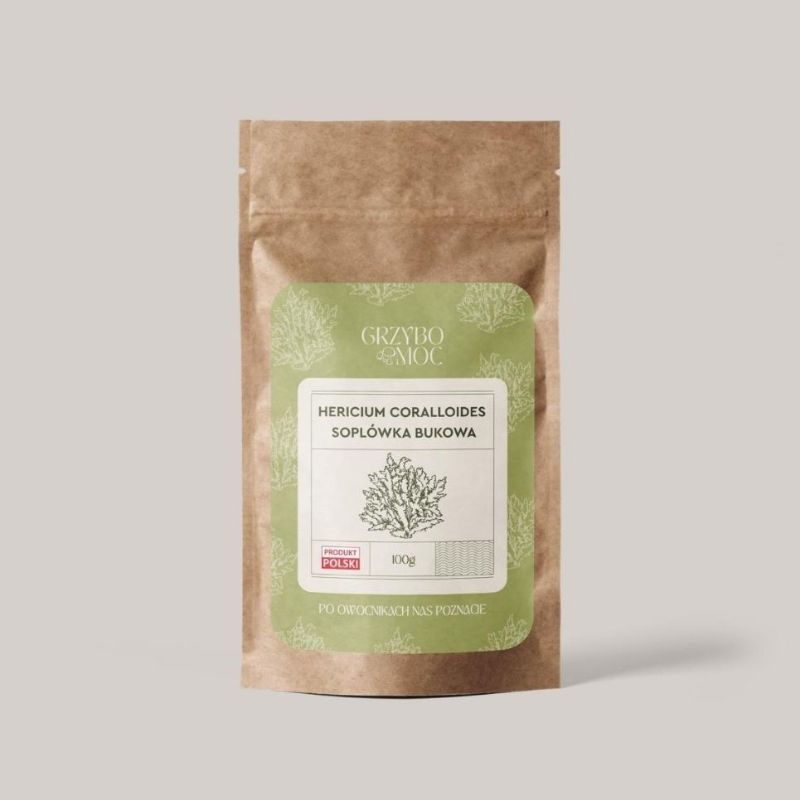 Polska Soplówka Bukowa - suszona i mielona 100g.