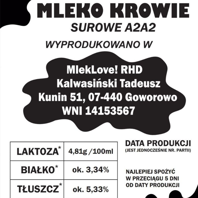 Box premium mały 4L A2A2. W butelkach szklanych.
