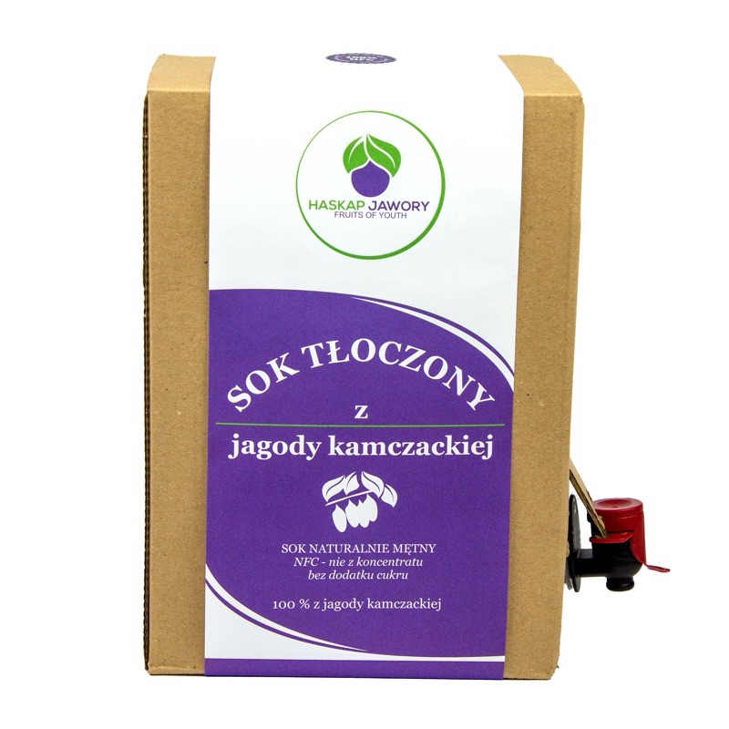 Sok z jagody kamczackiej