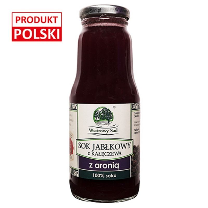 Sok jabłkowy z aronią 300ml