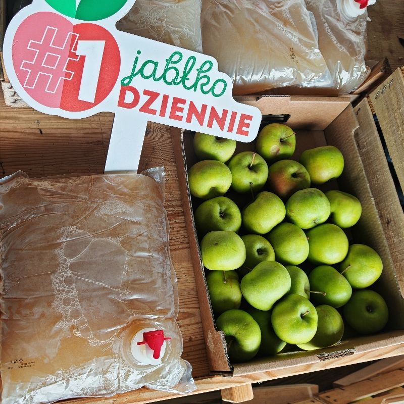 Sok jabłkowy NFC 100% 3L- karton gratis 🍏