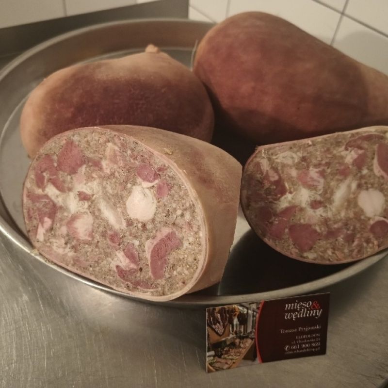 Salceson w żołądku naturalnym