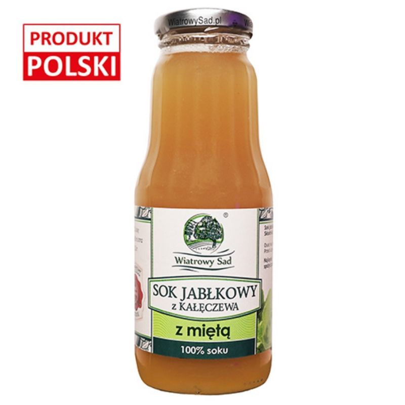 Sok jabłkowy z miętą 300ml