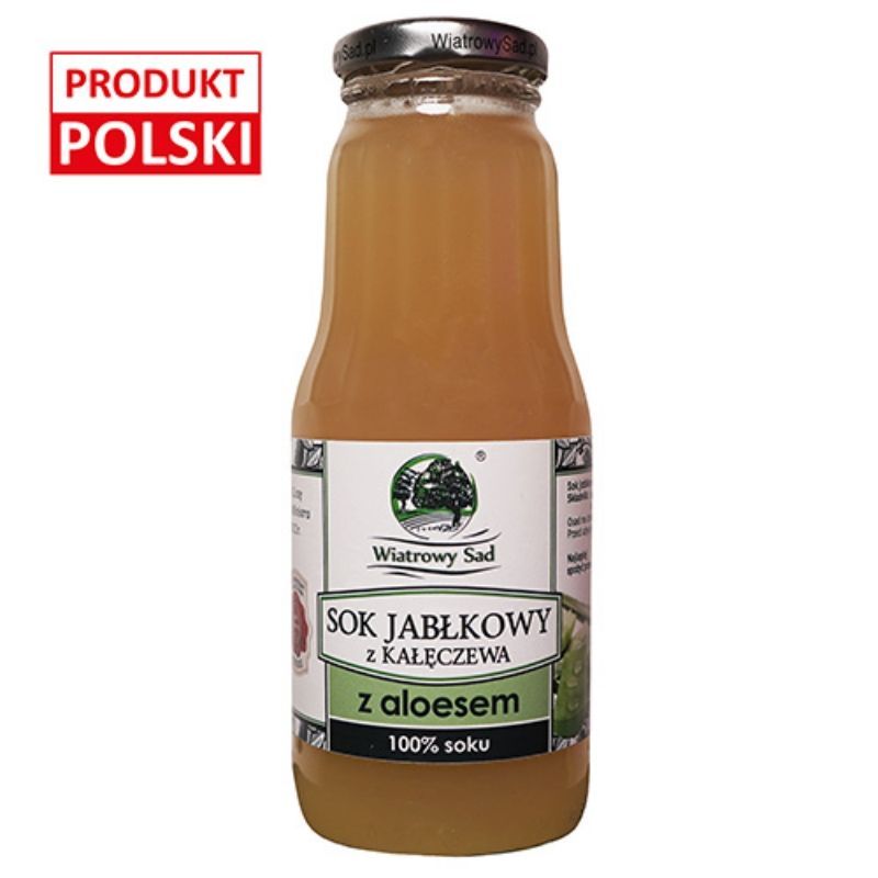 Sok jabłkowy z aloesem 300ml