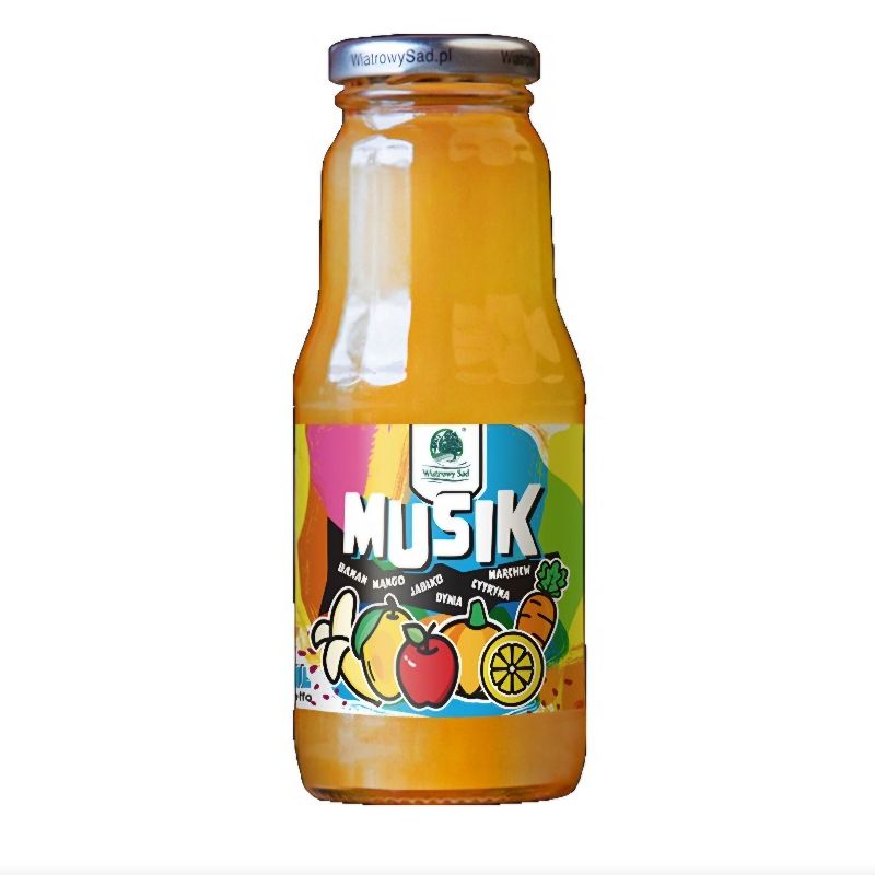 Musik jabłko mango banan marchew dynia 300ml