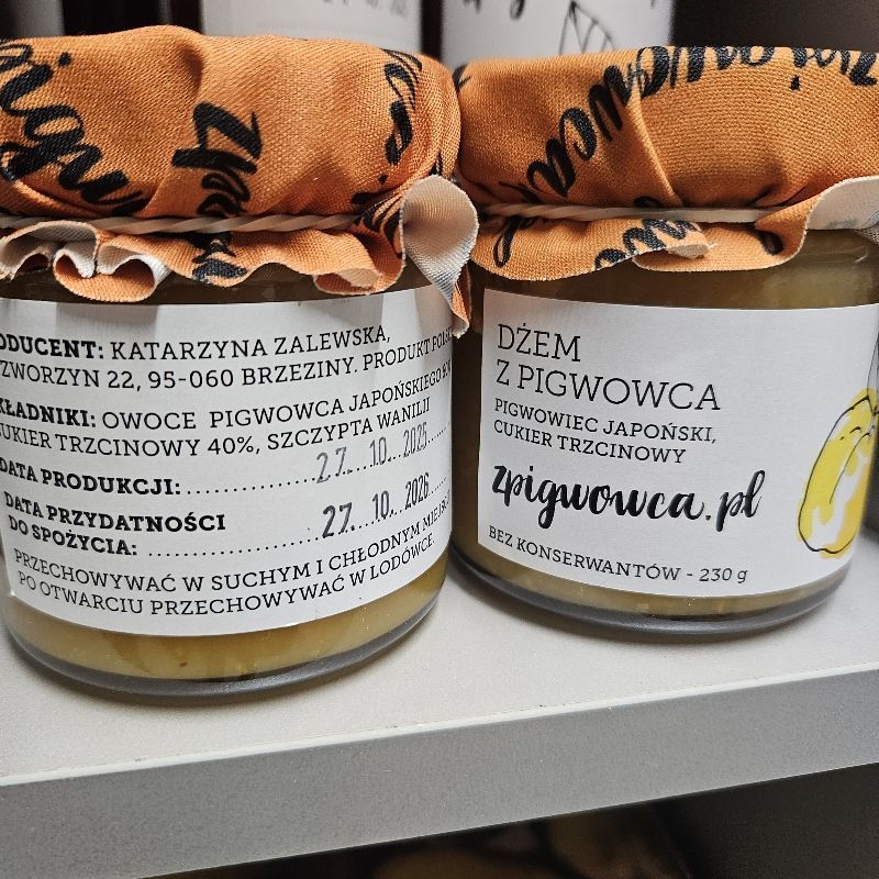 Dżem z pigwowca.